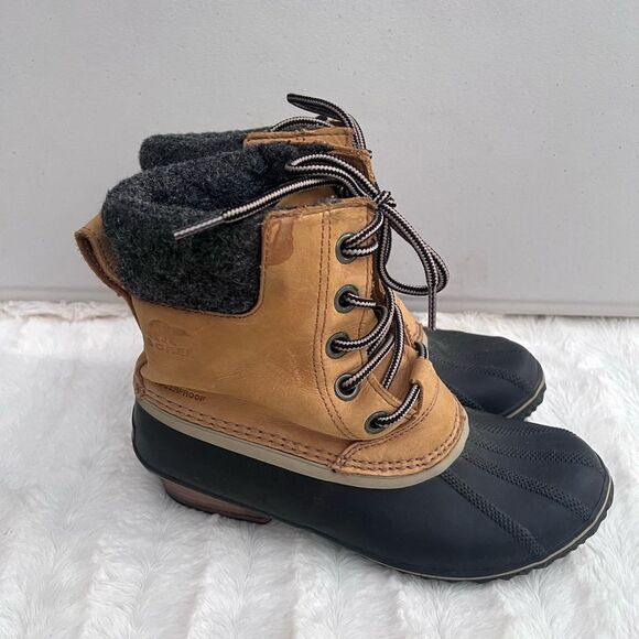 SOREL - Women's Slimpack Lace II Waterproof Insulated Boot size 8 - Picture 1 of 9